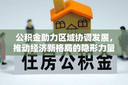 呼玛公积金助力区域协调发展，推动经济新格局的隐形力量