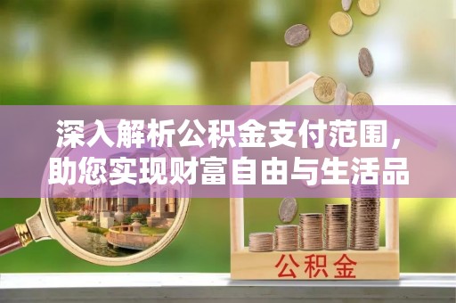 呼玛深入解析公积金支付范围，助您实现财富自由与生活品质提升