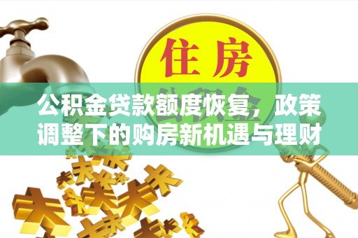 呼玛公积金贷款额度恢复，政策调整下的购房新机遇与理财规划