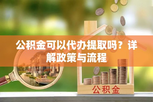 呼玛公积金可以代办提取吗？详解政策与流程