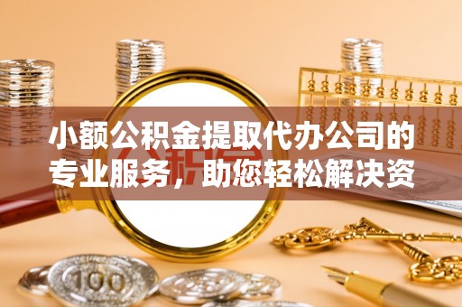呼玛小额公积金提取代办公司的专业服务，助您轻松解决资金难题