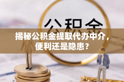 呼玛揭秘公积金提取代办中介，便利还是隐患？