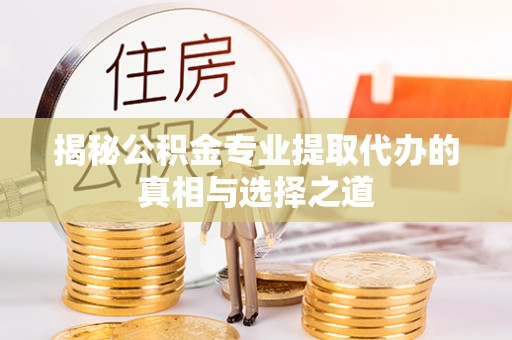 呼玛揭秘公积金专业提取代办的真相与选择之道