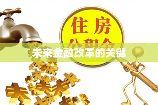 呼玛未来金融改革的关键