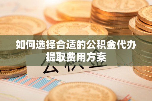 呼玛如何选择合适的公积金代办提取费用方案