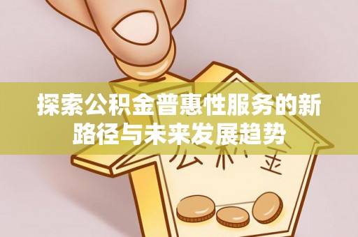 呼玛探索公积金普惠性服务的新路径与未来发展趋势