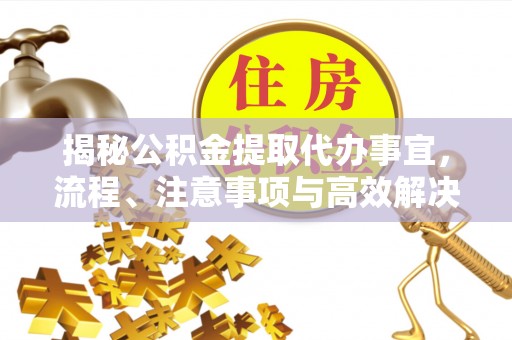 呼玛揭秘公积金提取代办事宜，流程、注意事项与高效解决方案