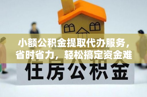 呼玛小额公积金提取代办服务，省时省力，轻松搞定资金难题