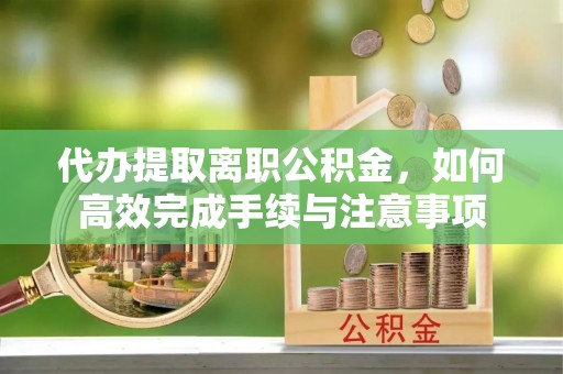 呼玛代办提取离职公积金，如何高效完成手续与注意事项